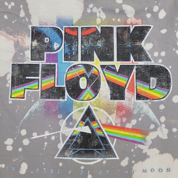 Pink-Floyd Shirt Womens Large 21x26 Bleached - Picture 10 of 11